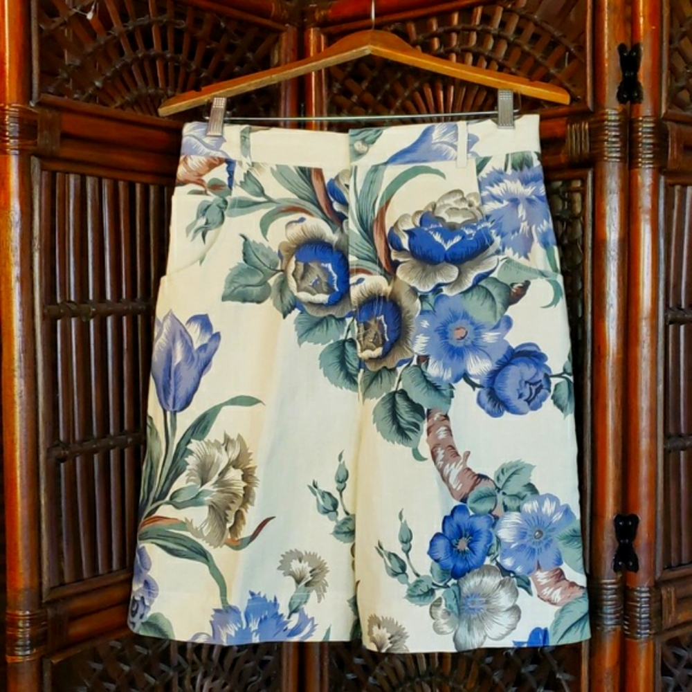 CAMBRIDGE DRY GOODS Linen Bermuda Short - Size 10 - NWOT